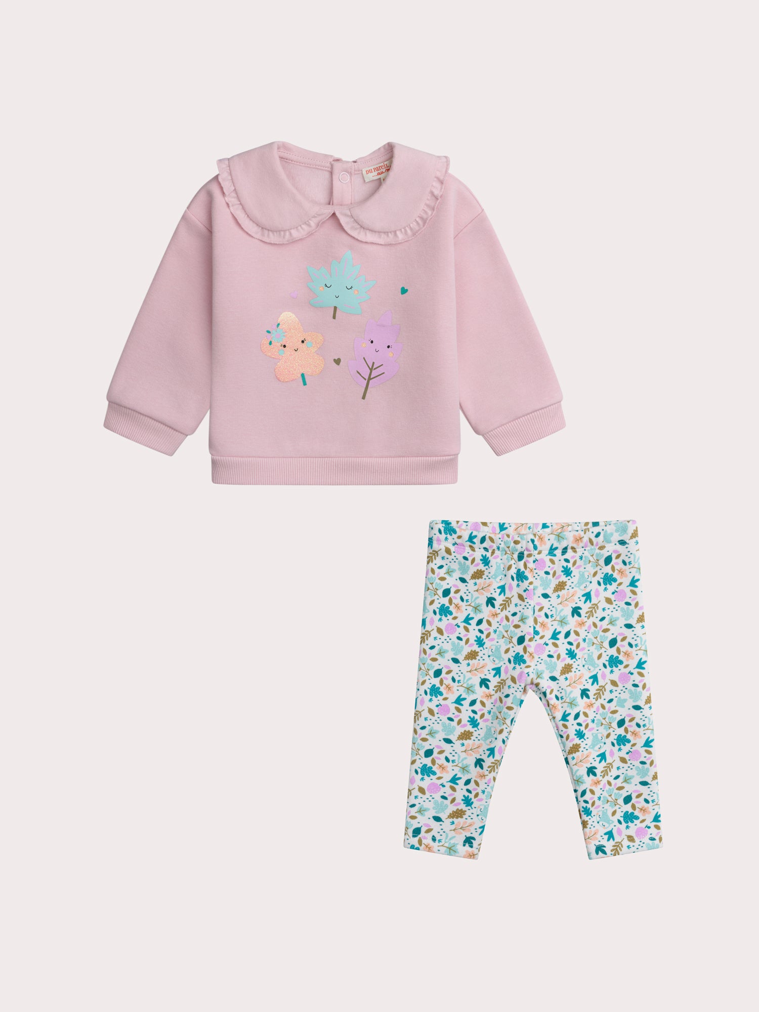 Ensemble sweat pour bébé fille