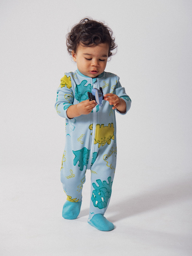 Grenouillère dinosaure pour bébé garçon