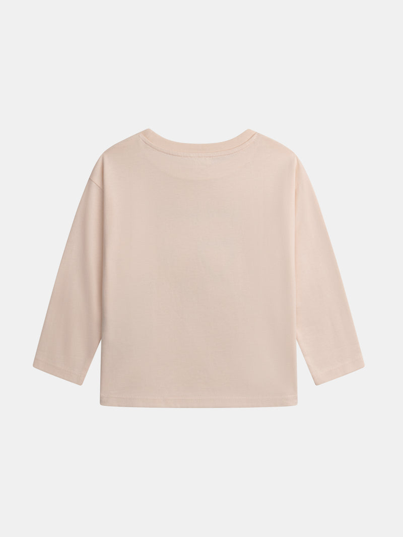 T-shirt à manches longues good feeling pour fille