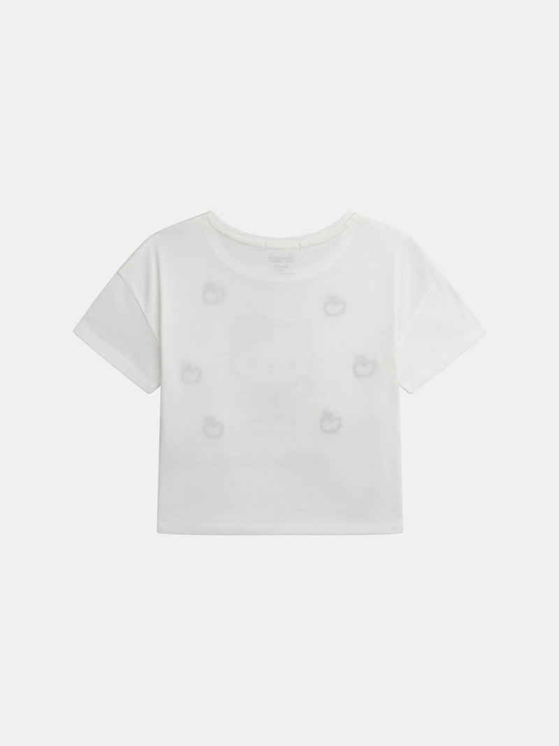 T-shirt blanc Hello Kitty
