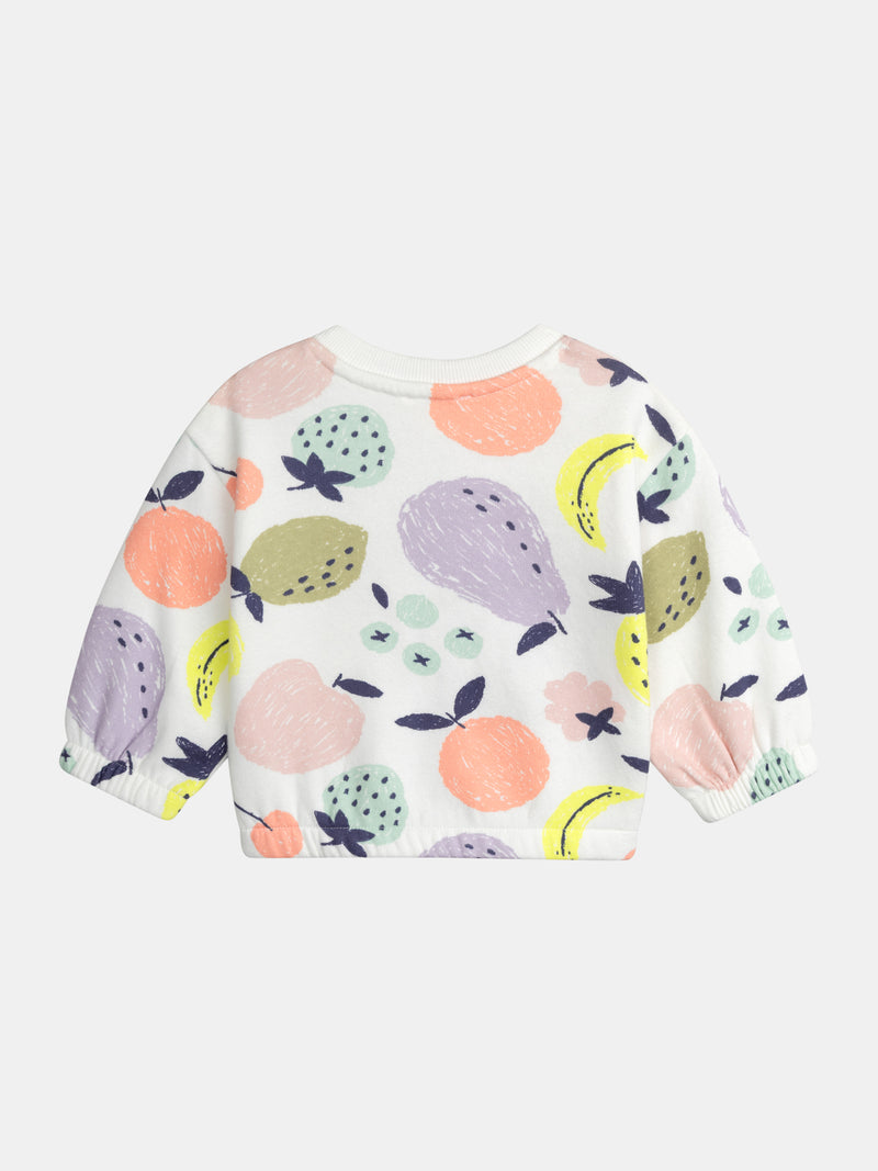 Ensemble imprimé fruitier pour bébé fille