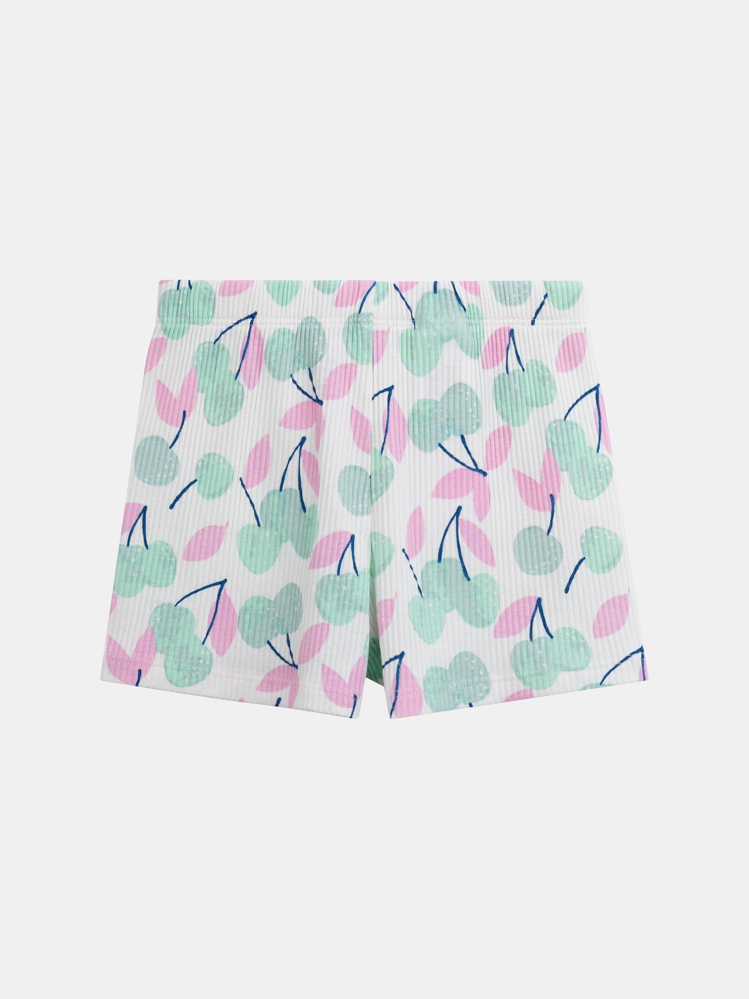 Pyjama court débardeur à imprimé "Cerises Pastel" pour enfant fille