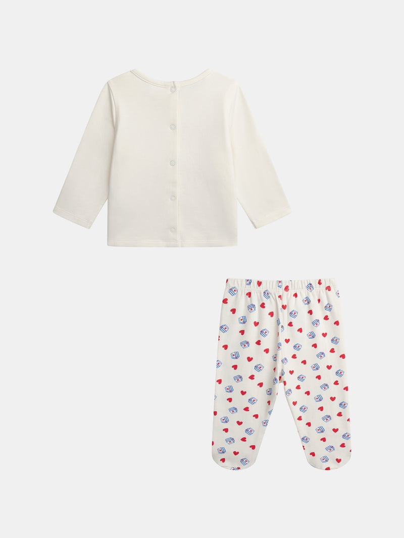 Pyjama "Milk Hour" pour bébé fille