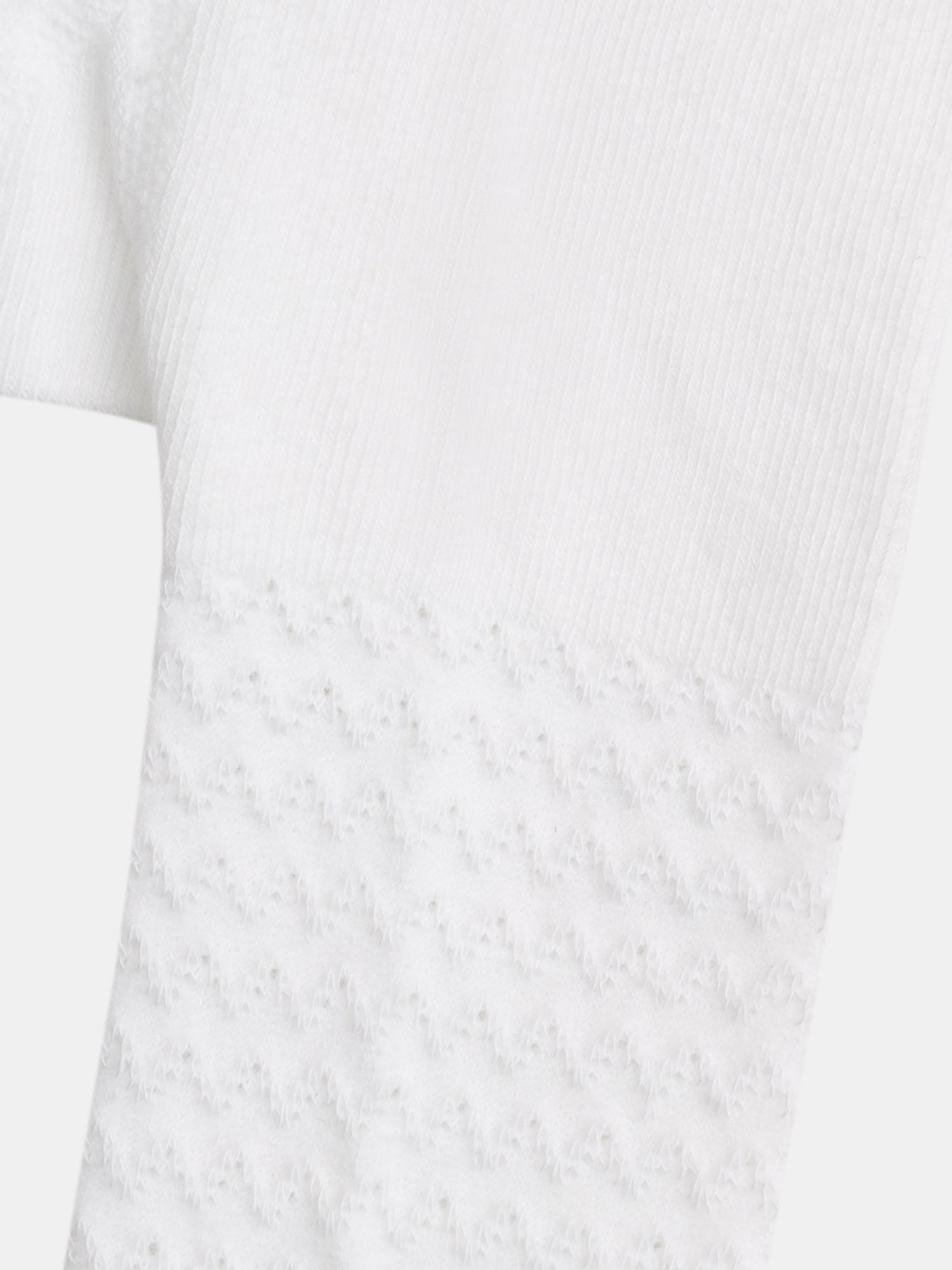 Collant écru pour bébé fille