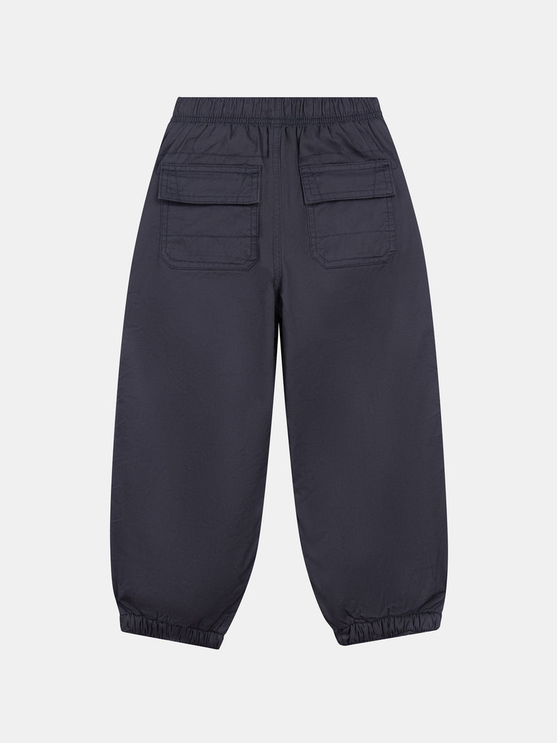 Pantalon gris doublé chaud pour garçon