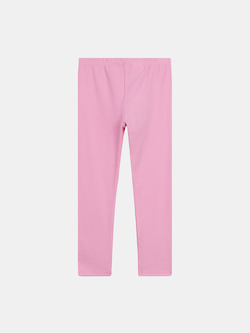 Pyjama 2 pièces en velours et legging à motif galaxie pour enfant fille