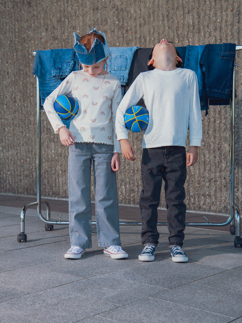 Jean en denim gris pour garçon