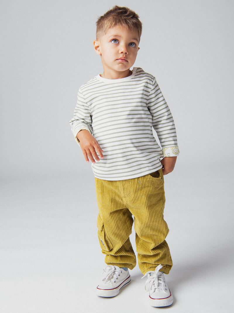 Pantalon cargo vert "Wild Campus" pour bébé garçon