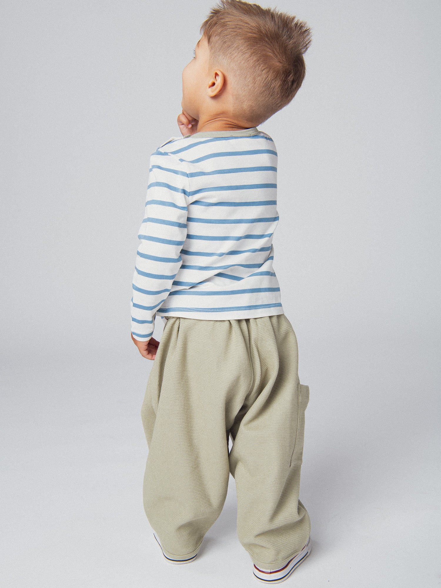 Pantalon vert "Wild Campus" pour bébé garçon