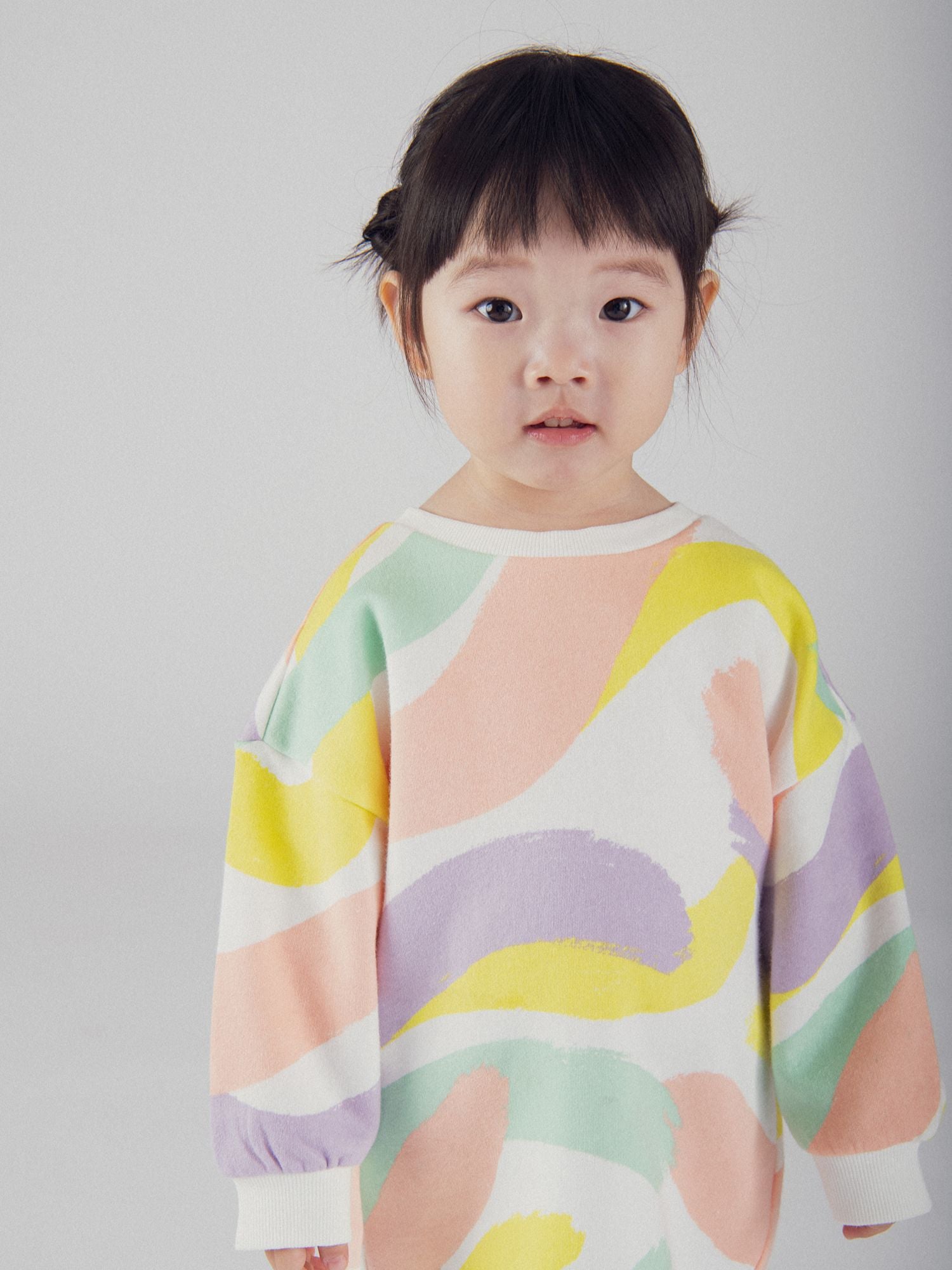 Ensemble imprimé coloré pour bébé fille