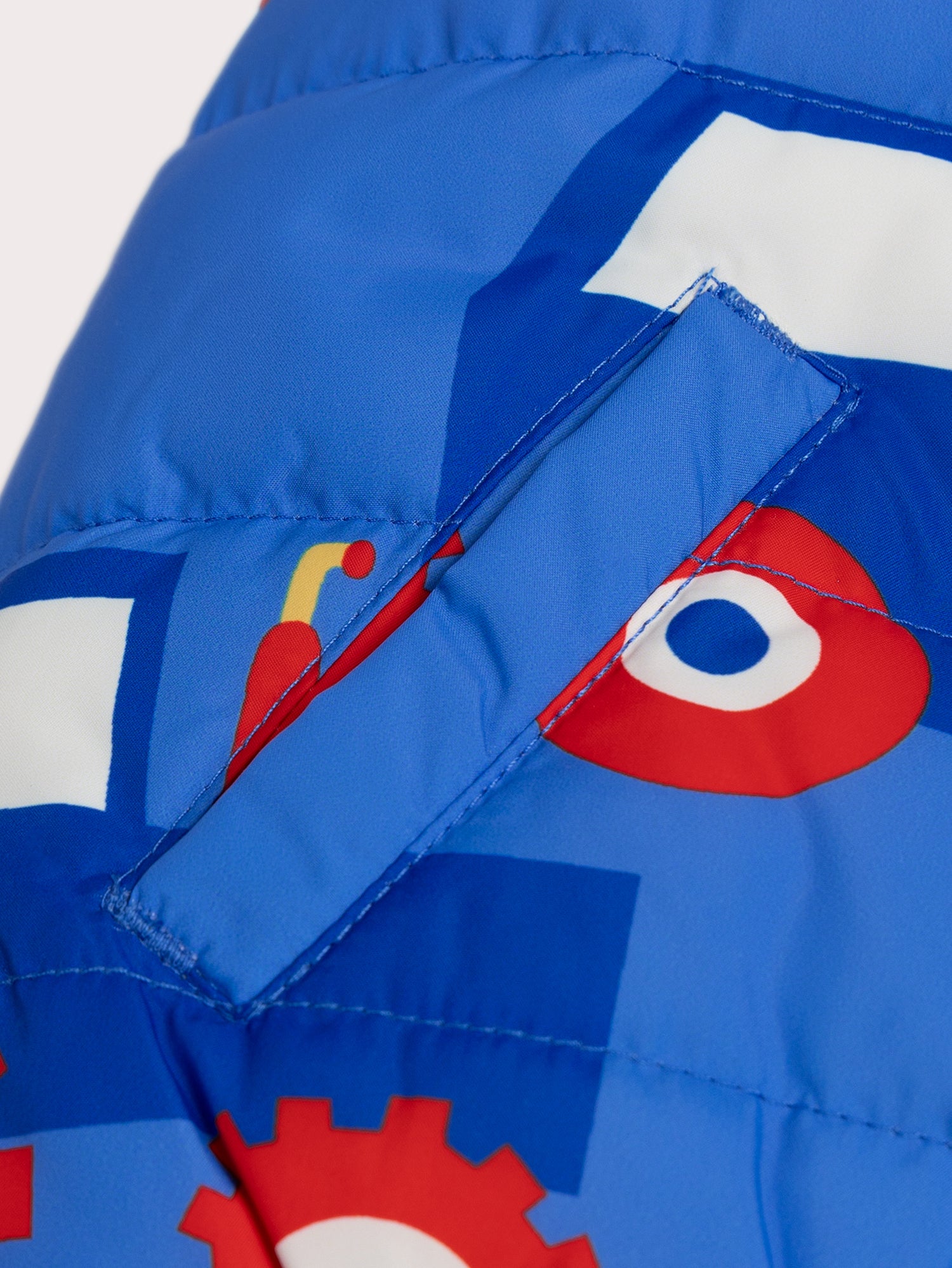 Doudoune Bleue