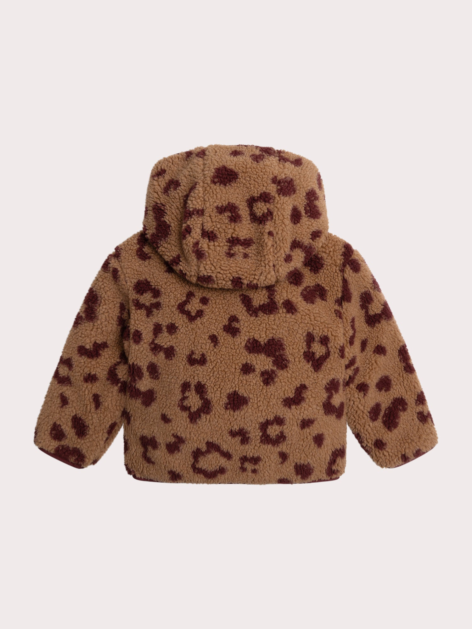 Veste réversible léopard