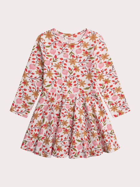 Robe Pull Tricotée Manches Longues Pour Fille - Taille 104 à 152 - Automne/hiver - Uni - Élégante Et Confortable