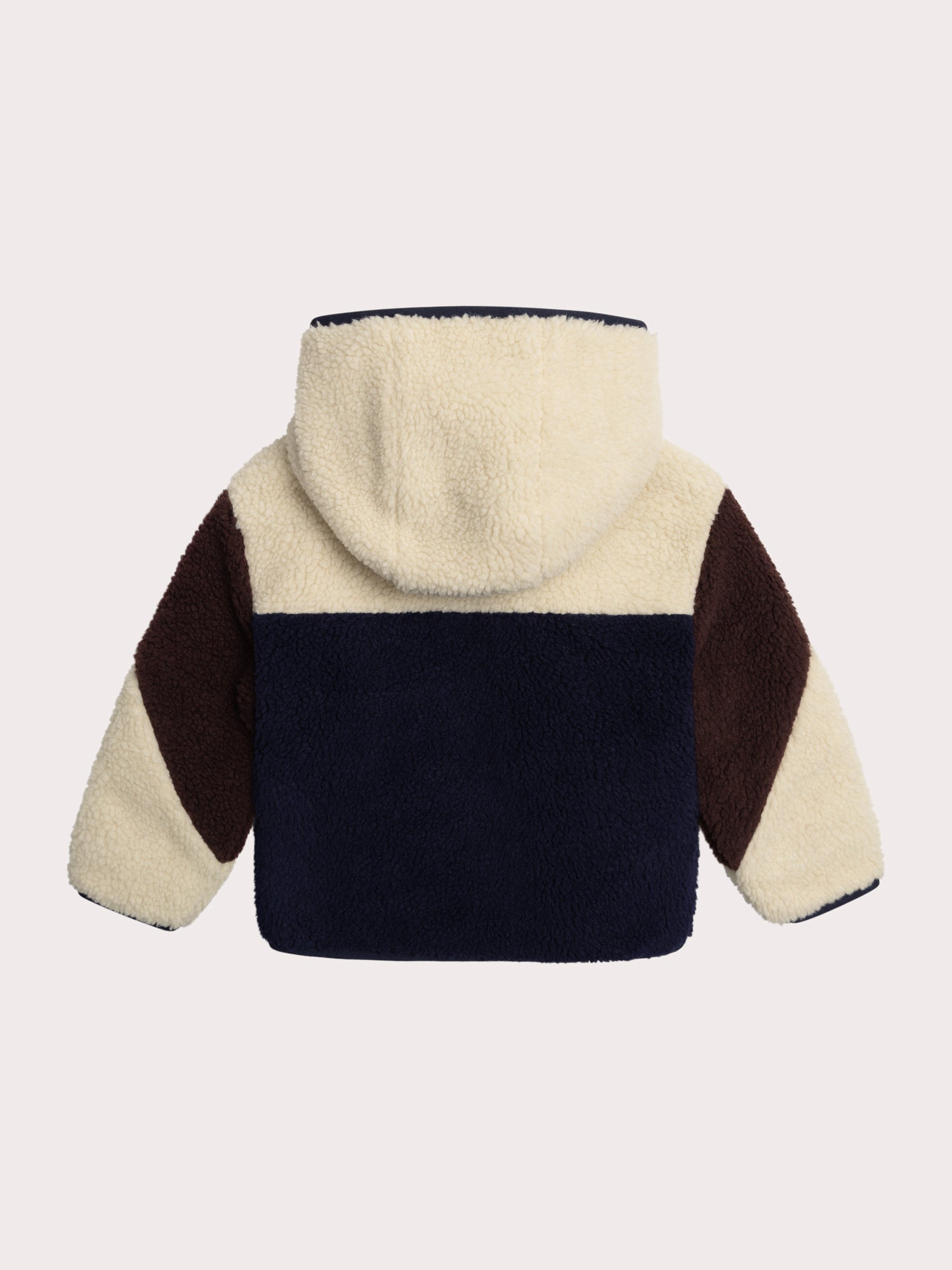 Manteau réversible effet mouton