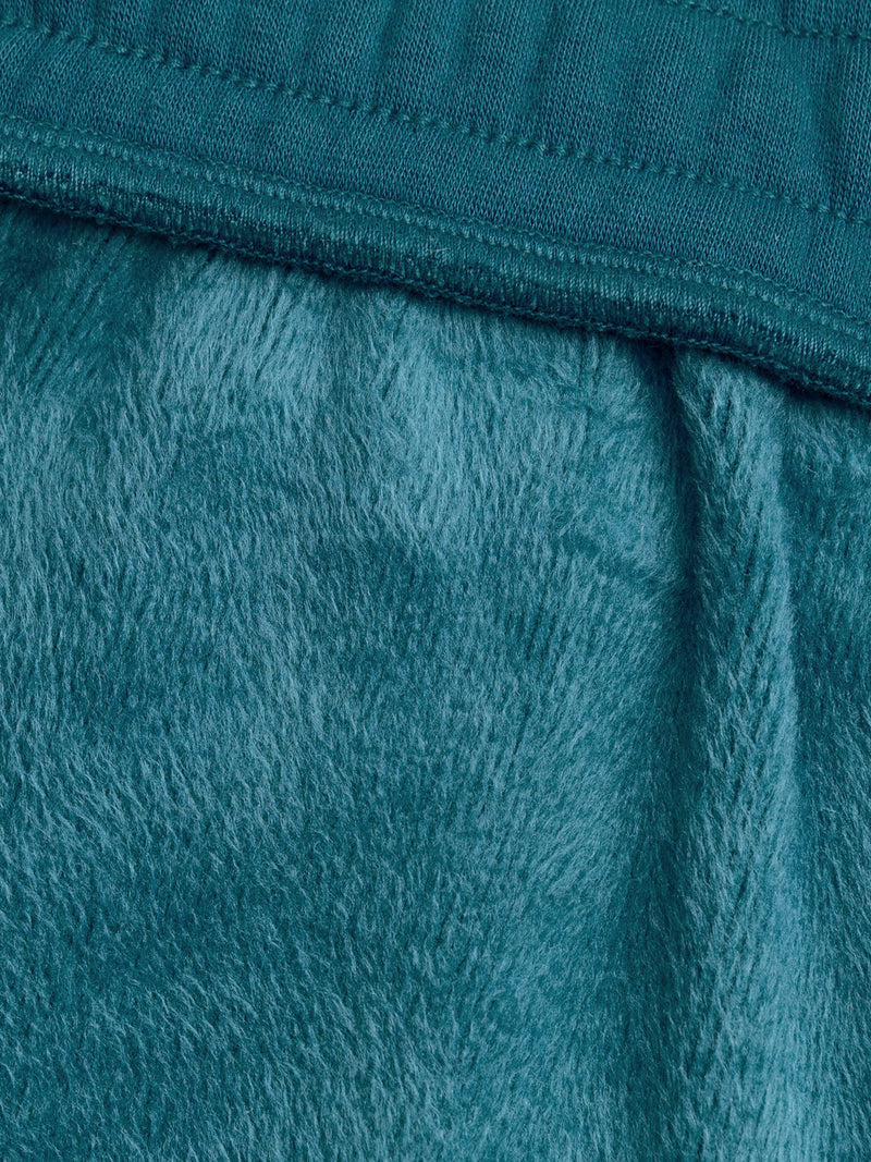 Jogging doublé chaud bleu