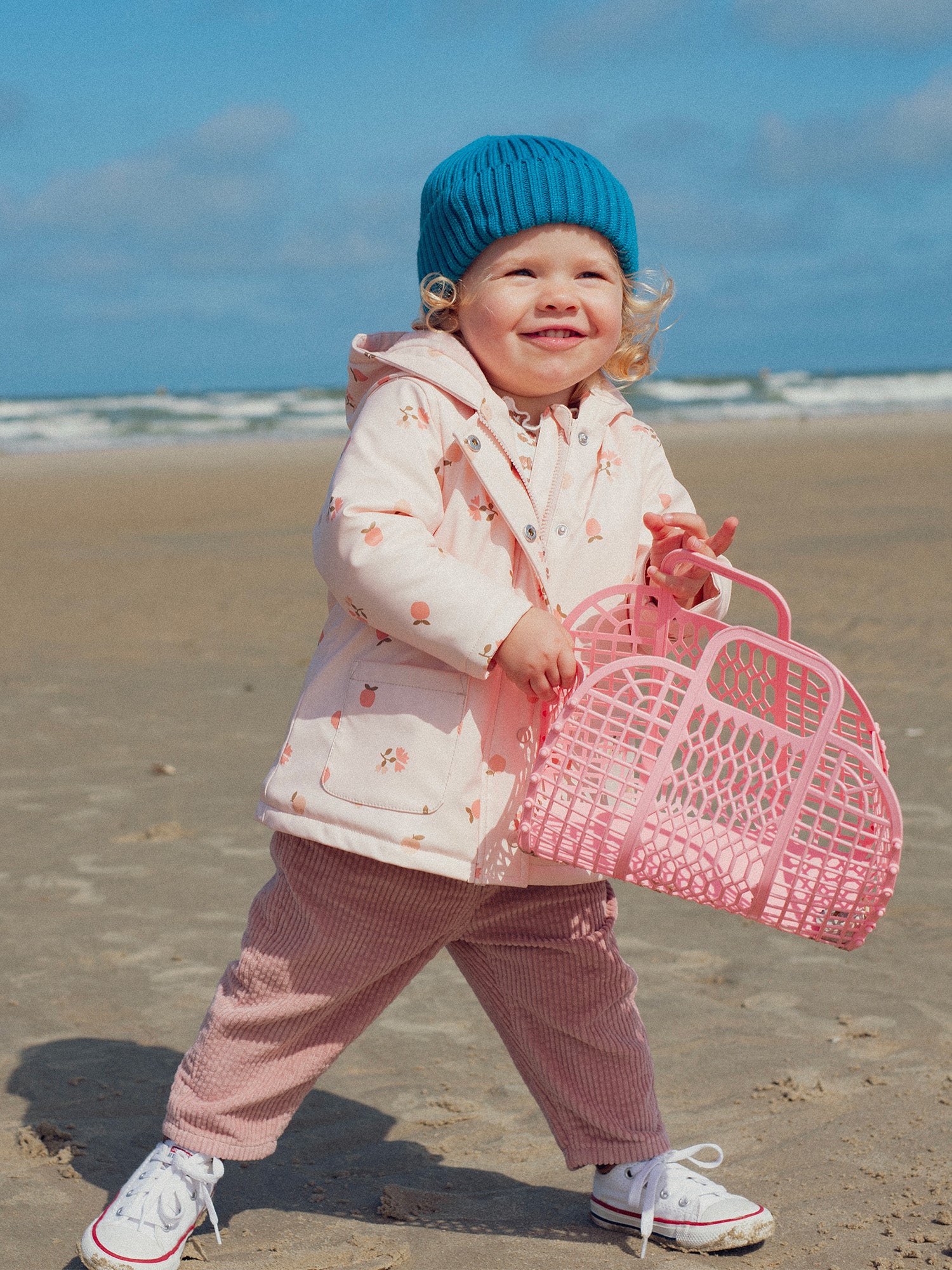 Imperméable doublé chaud pour bébé fille