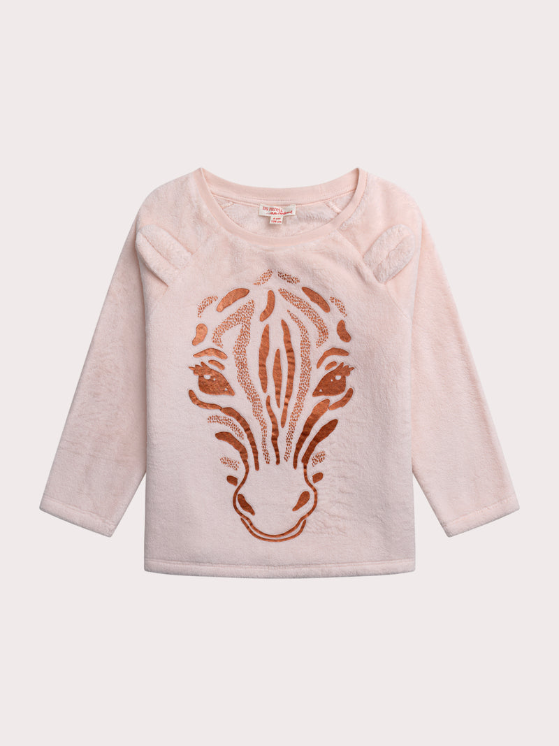 Pyjama zèbre pour enfant fille