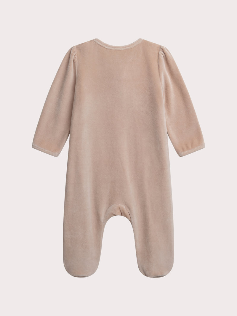 Grenouillère biche pour bébé fille
