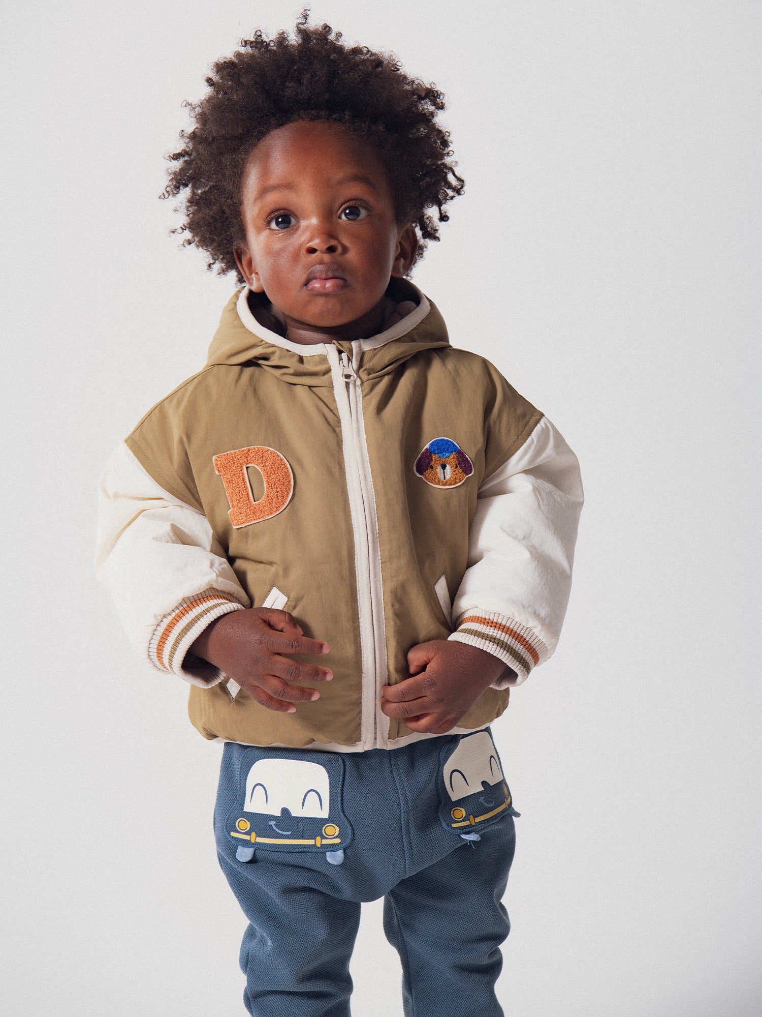 Blouson kaki pour bébé garçon
