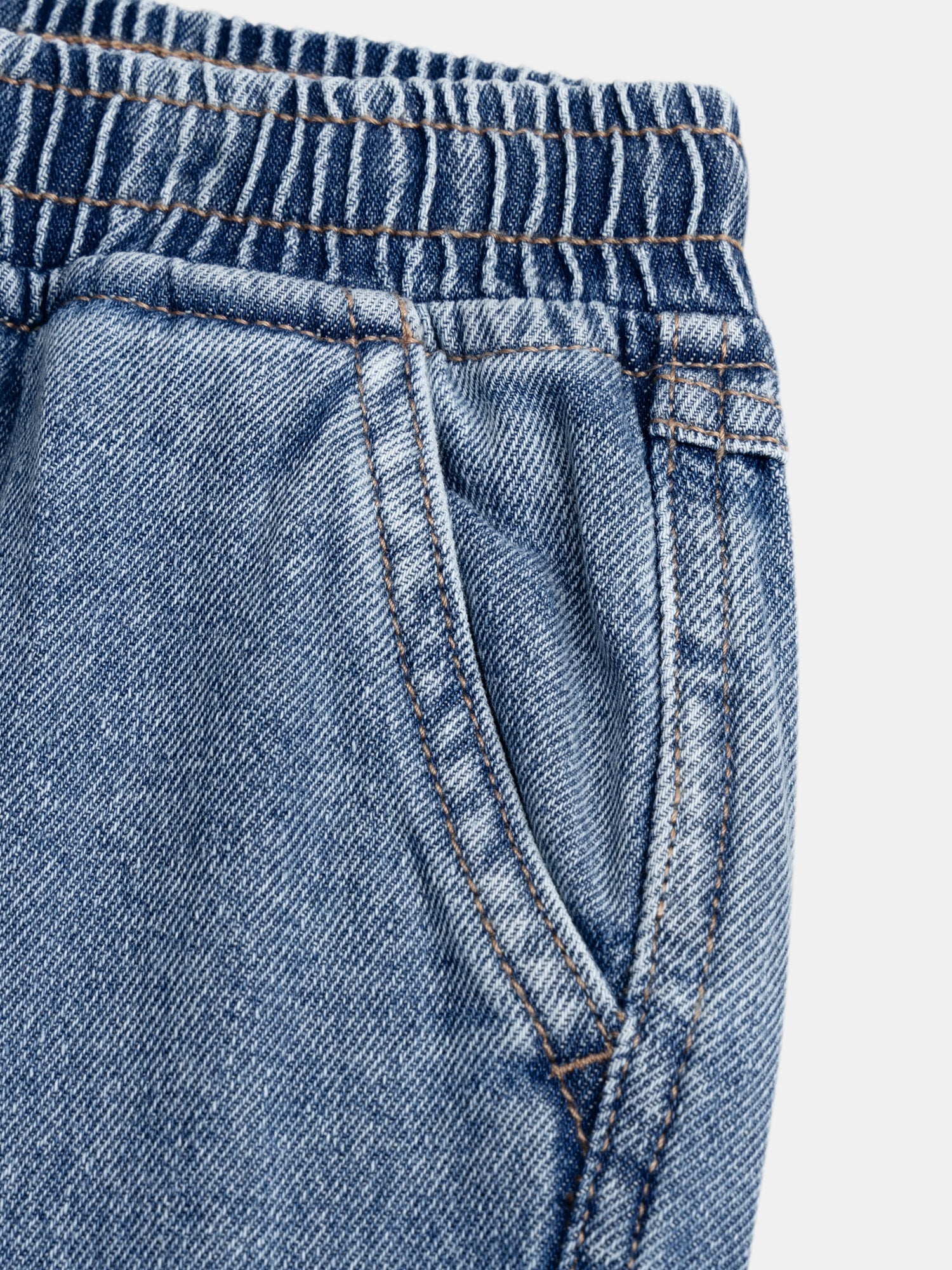 Pantalon cargo en denim pour garçon