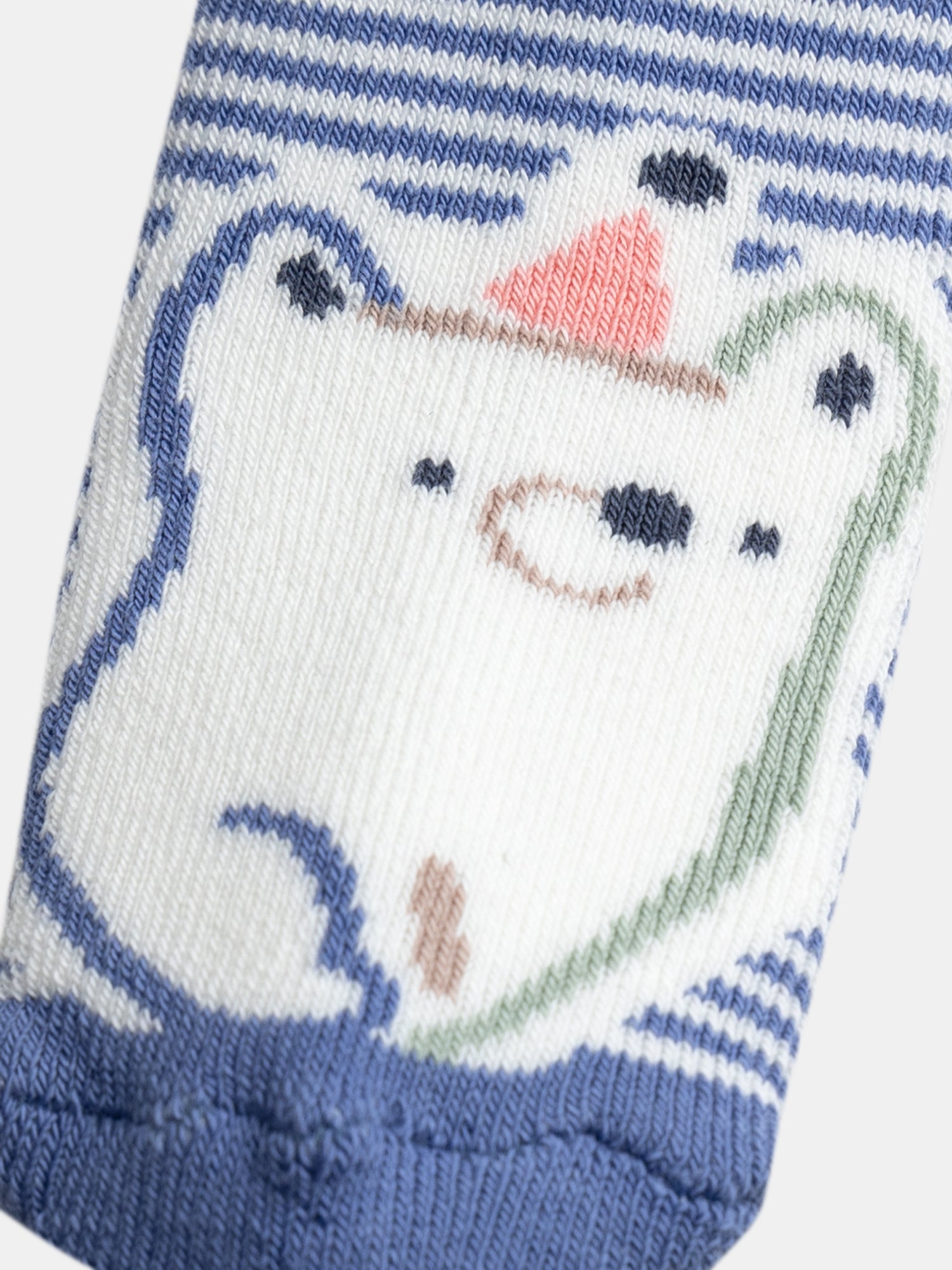 Chaussettes naissance garçon motif ours