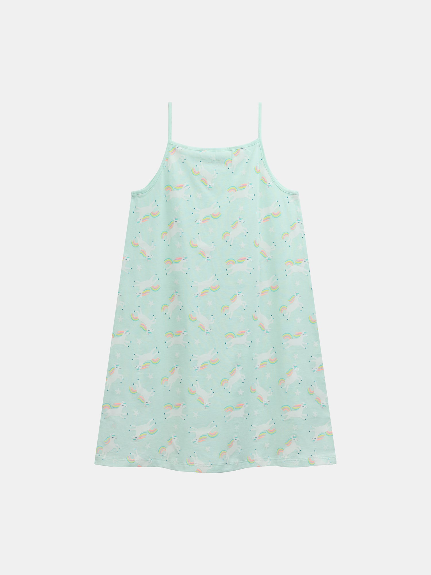 Robe de nuit phosphorescente imprimé "Licornes Magiques" pour enfant fille