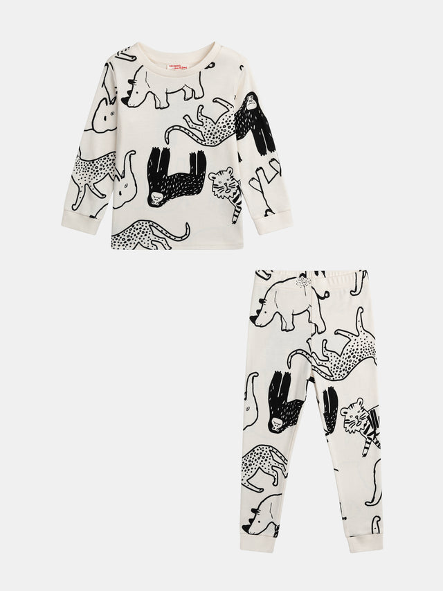 Pyjama avec imprimé intégral "Wild Safari" pour enfant garçon