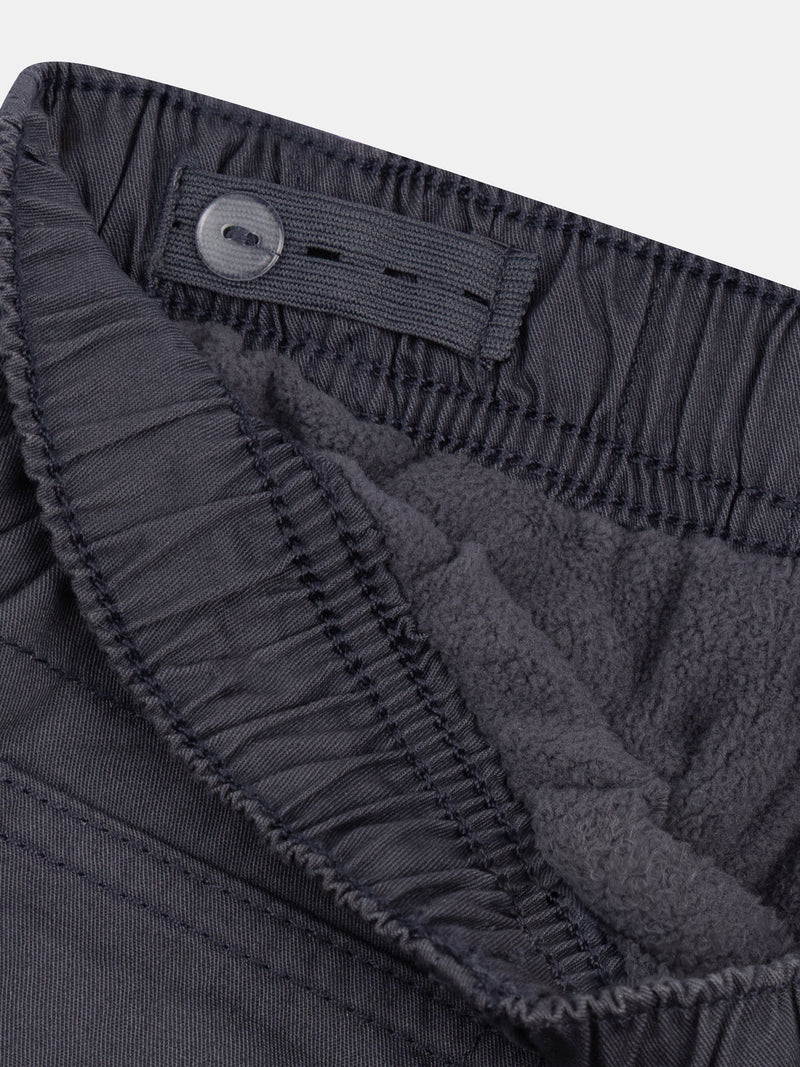 Pantalon gris doublé chaud  pour garçon