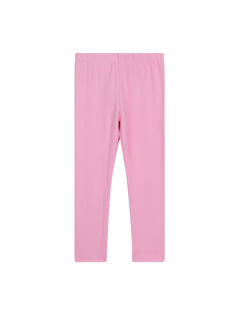 Pyjama 2 pièces en velours et legging à motif galaxie pour enfant fille