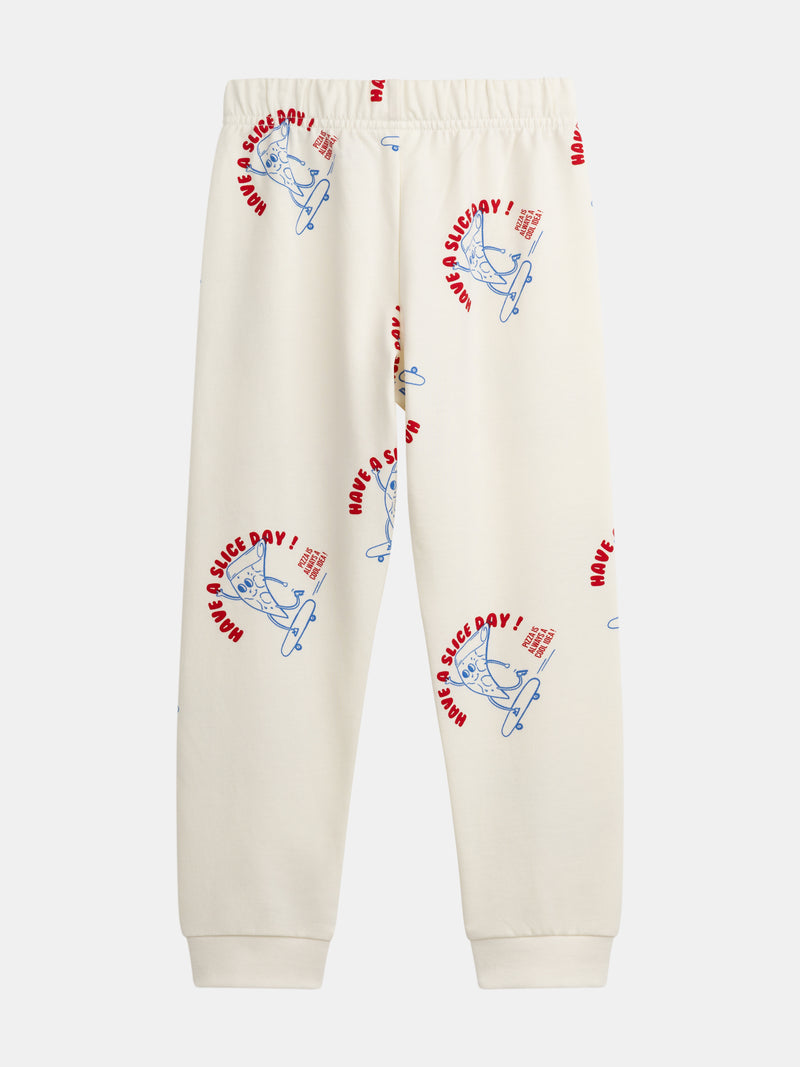 Pyjama 2 pièces en molleton imprimé "Have a Slice Day! " pour enfant garçon