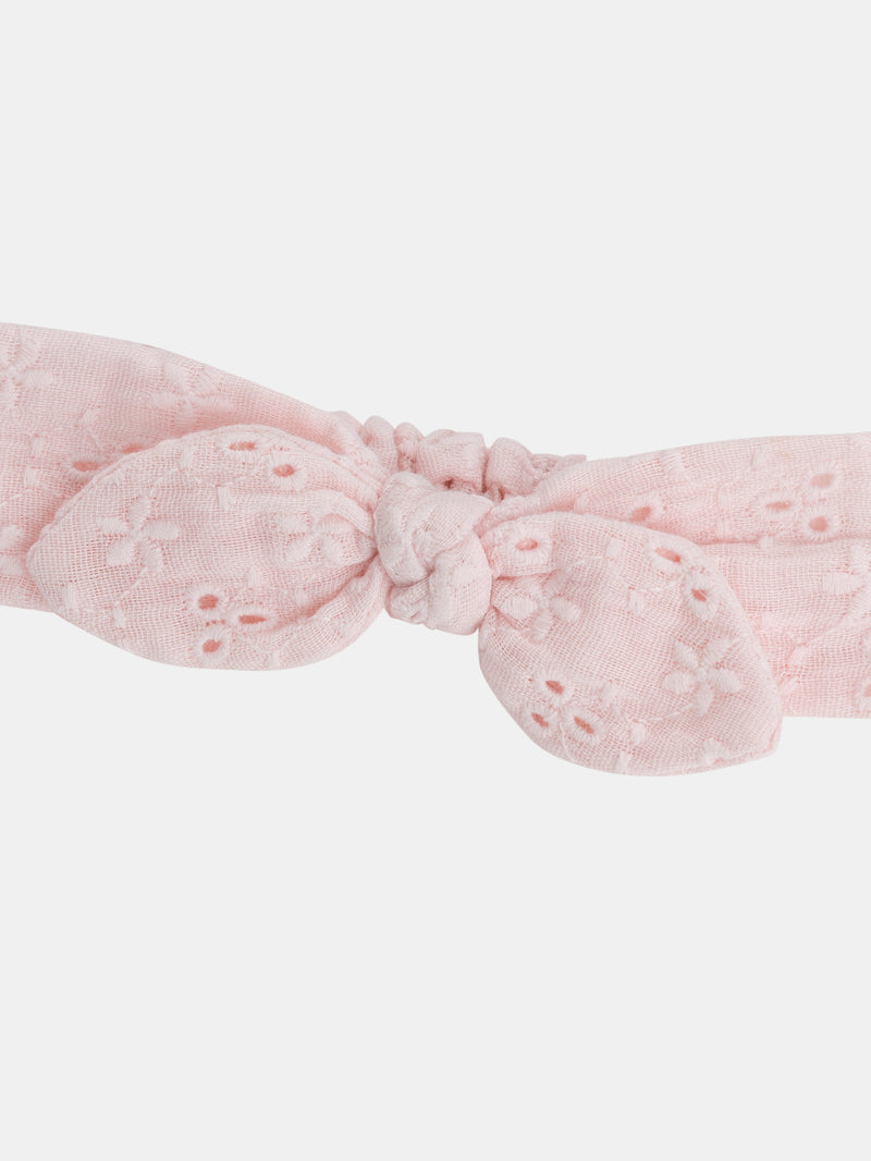 Bandeau rose pour bébé fille