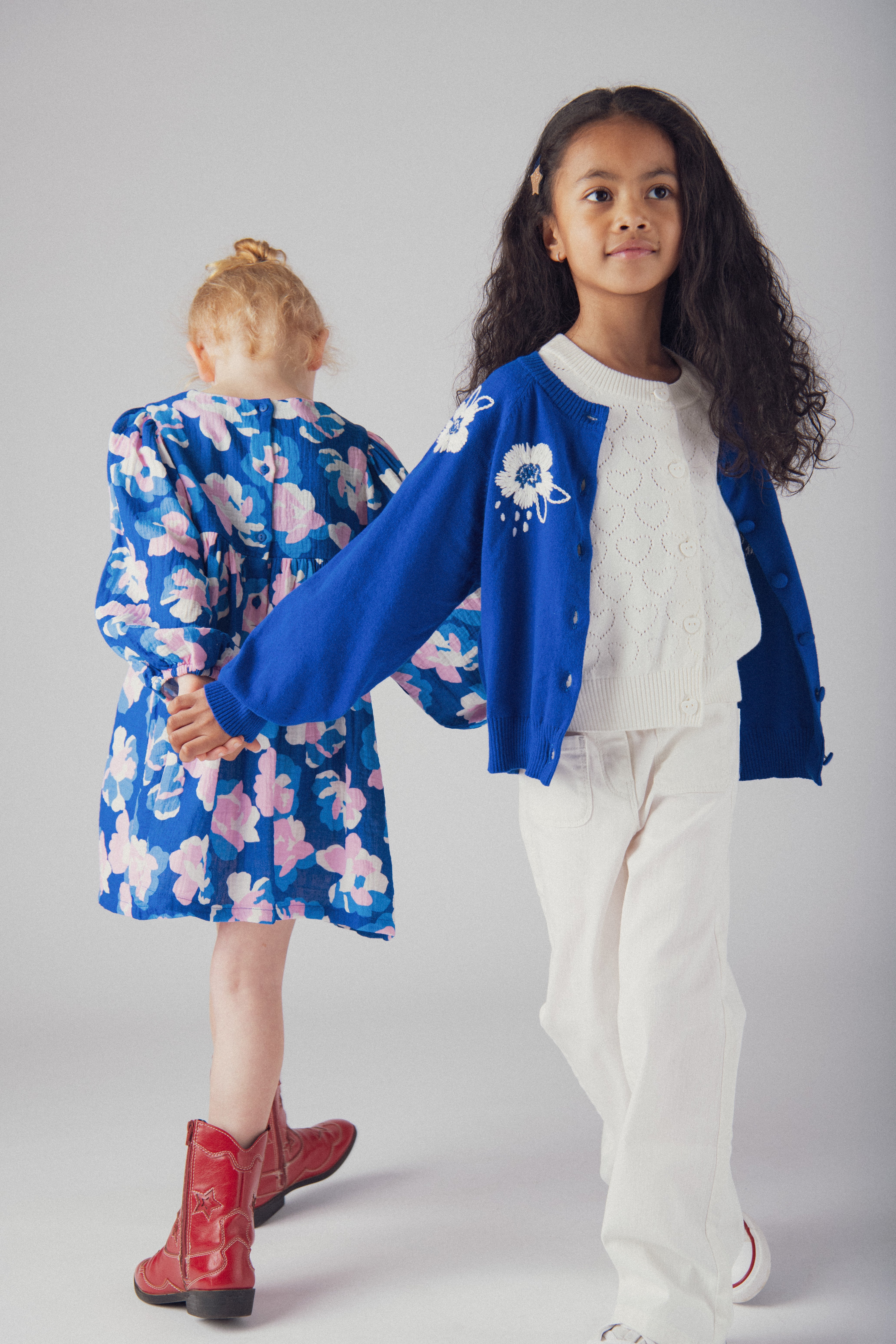 Pantalon blanc cassé à poches pour fille