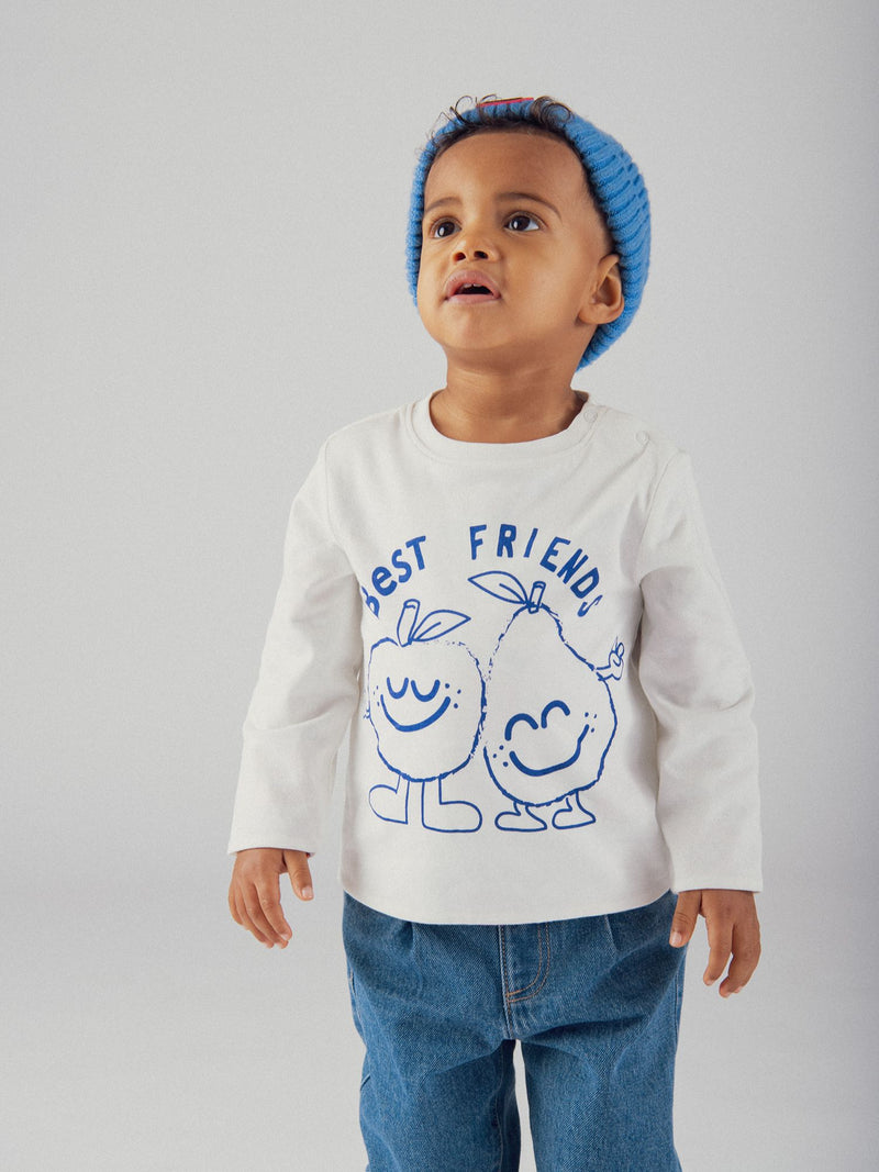 T-shirt réversible motif fruits pour bébé garçon