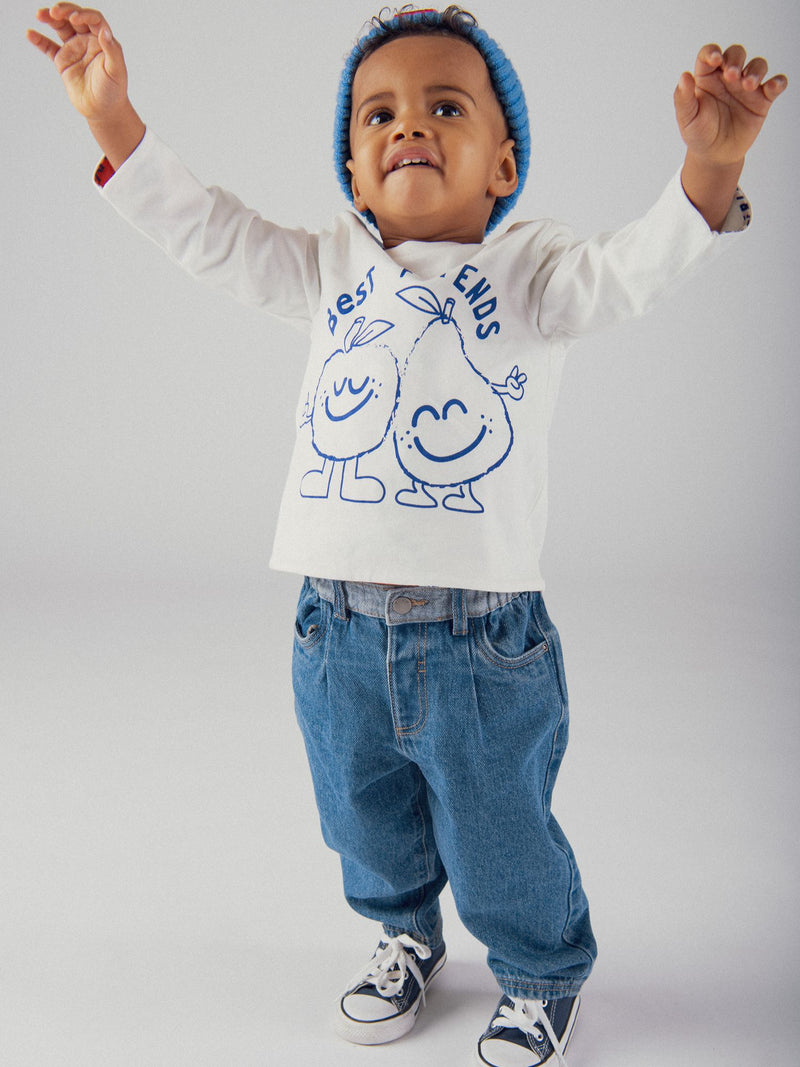 T-shirt réversible motif fruits pour bébé garçon