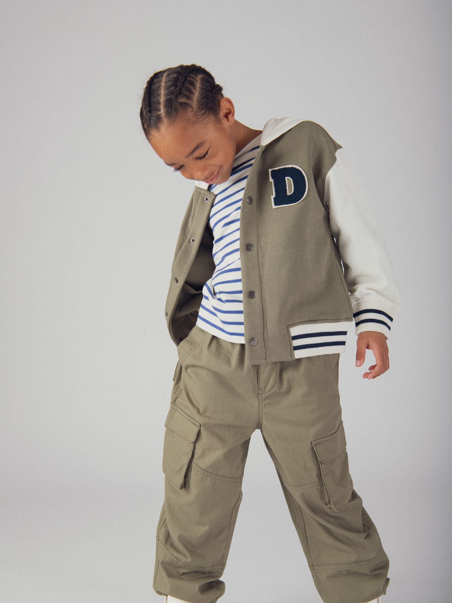 Pantalon cargo kaki pour garçon