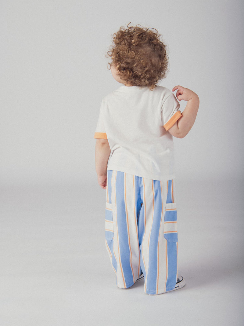 Tee-shirt écru à motif "Ice Teams" pour bébé garçon