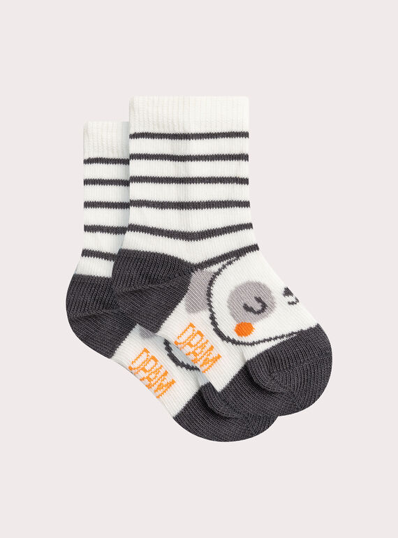 Chaussettes Ecrue VYUJOCHO2 / 24WI10H4SOQ001