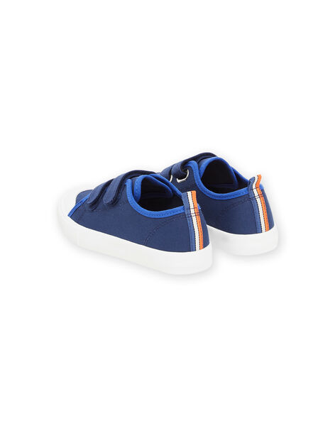 Baskets en toile bleu marine ROTOILFLAG / 23KK3671D16070