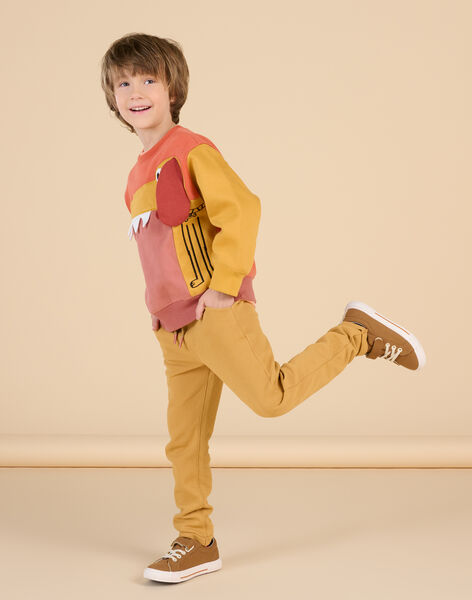 Pantalon à taille élastiquée RODAYPAN / 23S902M1PANB117