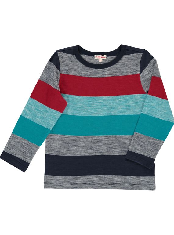 Tee-shirt rayé garçon DOTRITEE1 / 18W902D1TML099