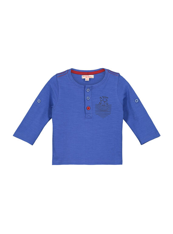 Tee-shirt col tunisien bébé garçon FUJOTUN2 / 19SG1032TMLC207