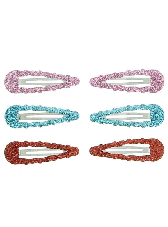 Lot de barrettes à paillettes fille DYANAUCLIC2 / 18WI01G2BRT099