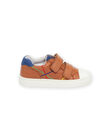 Baskets camel à détails colorés enfant garçon NOBASNEHIL / 22KK3634D3F804