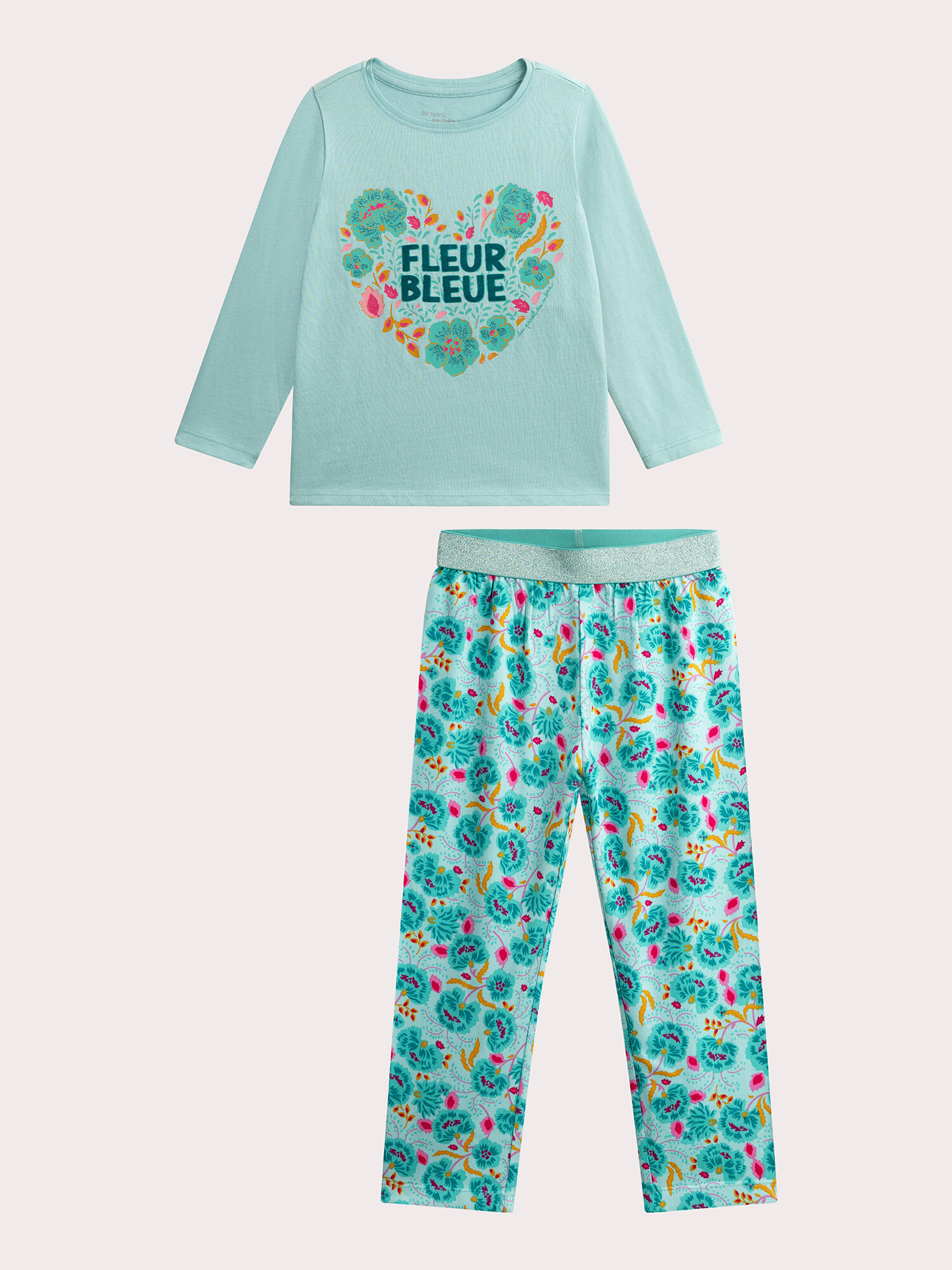 Pyjama a aniamtion tropicale pour fille Pyjama DPAM