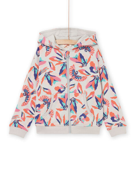 Sweat à capuche à imprimé perroquet RAJOHOJOG1 / 23S90173JGH943