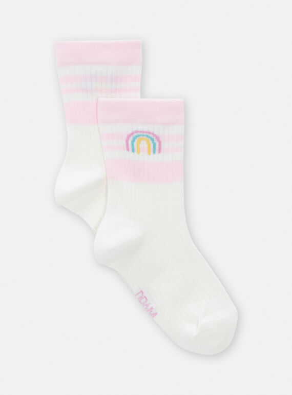 Chaussettes Ecrue TYAPOCHO2 / 24SI0184SOQ001