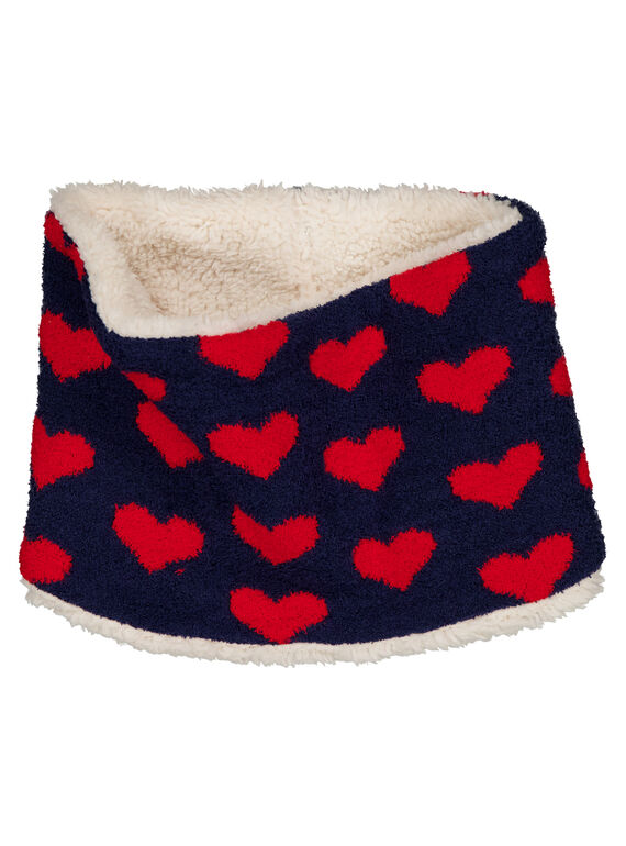 Snood avec des motifs "cœurs"  GYATRISNOO / 19WI01J1SNO070