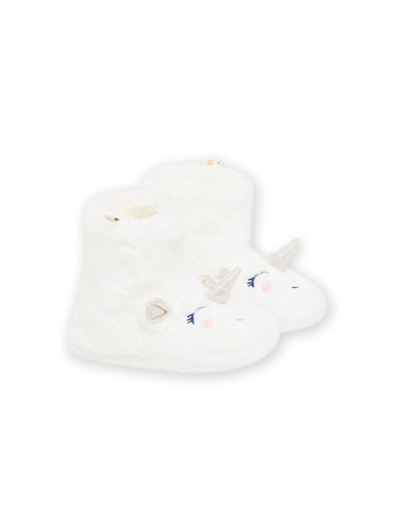 Chaussons peluche Licorne PAPANTBOOTS / 22XK3551PTD001