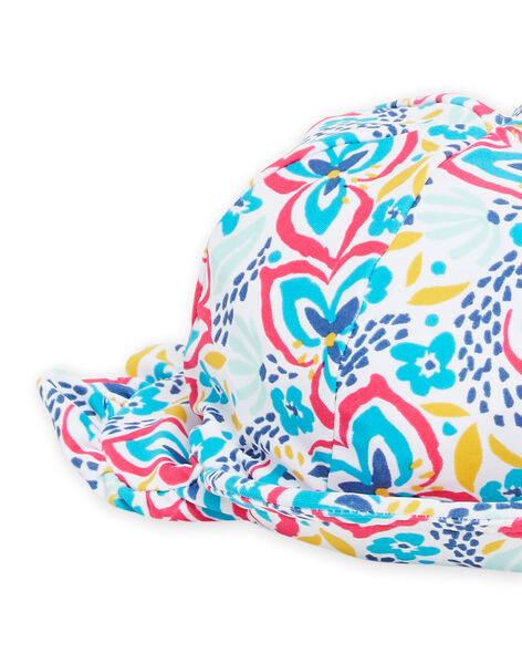 Chapeau à imprimé fleuri bébé fille NYICHA / 22SI09L1CHA000