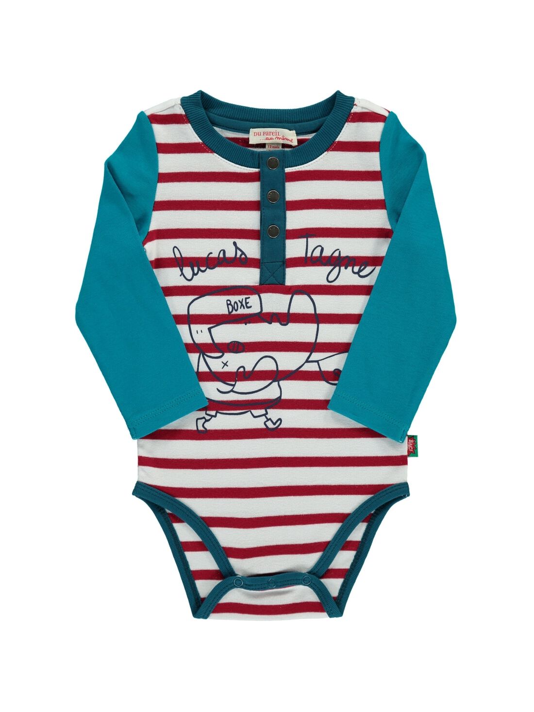 Body manches longues garcon